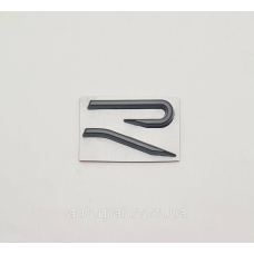 Емблема кузова VW Volkswagen R-line Rline чорна новий тип