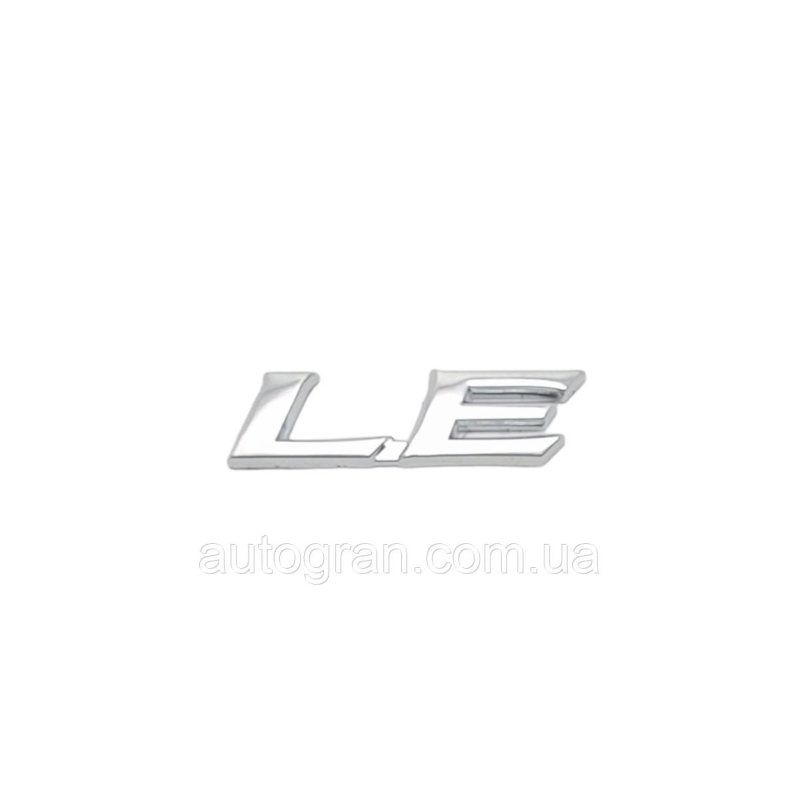 Емблема напис багажника Toyota LE