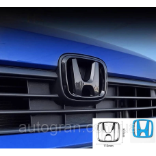 Емблема решітки радіатора і багажника Honda Civic Jazz City 113мм*92мм чорна