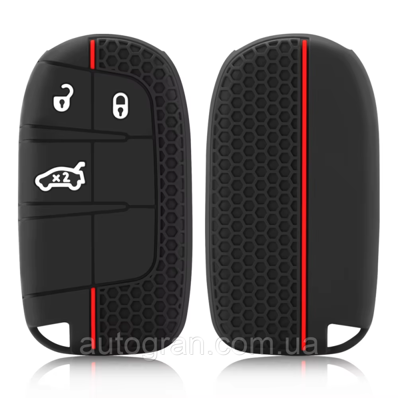 Силіконовий чохол на смарт ключ Dodge Ram Charger Journey Durango Jeep Grand Cherokee Chrysler