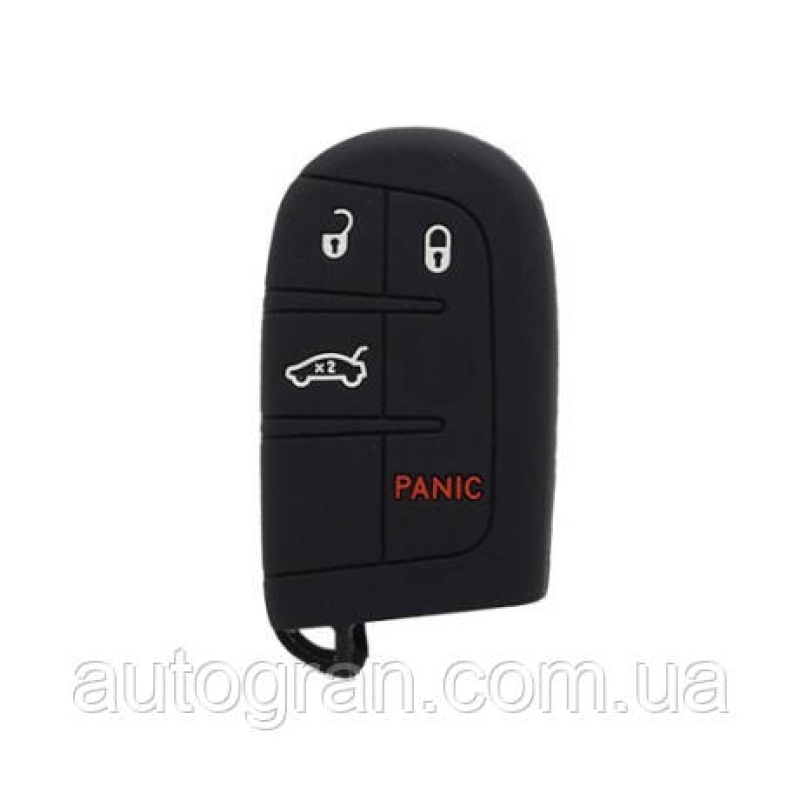 Силіконовий чохол на смарт ключ 3+1кн Dodge Ram Charger Journey Durango Jeep Grand Cherokee Chrysler