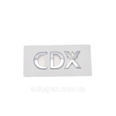 Емблема напис багажника Chevrolet Lacetti CDX