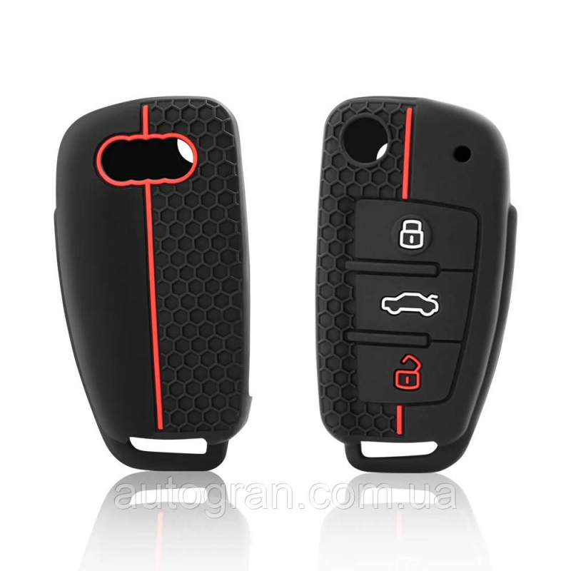 Силіконовий чохол на ключ Audi