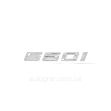 Емблема напис багажника BMW 550i