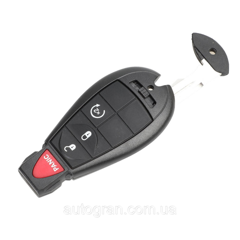 Корпус смарт ключа Chrysler 3+1 кнопок