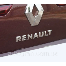Емблема напис багажника Renault Megane, Duster, Koleos, Kadjar