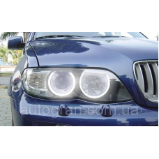 Ангельські очі LED BMW Е46 у безлінзові фари