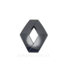 Емблема Renault 110ммх87мм чорна