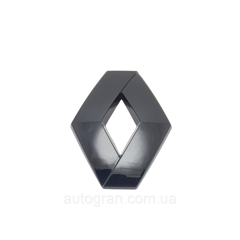 Емблема Renault 110ммх87мм чорна
