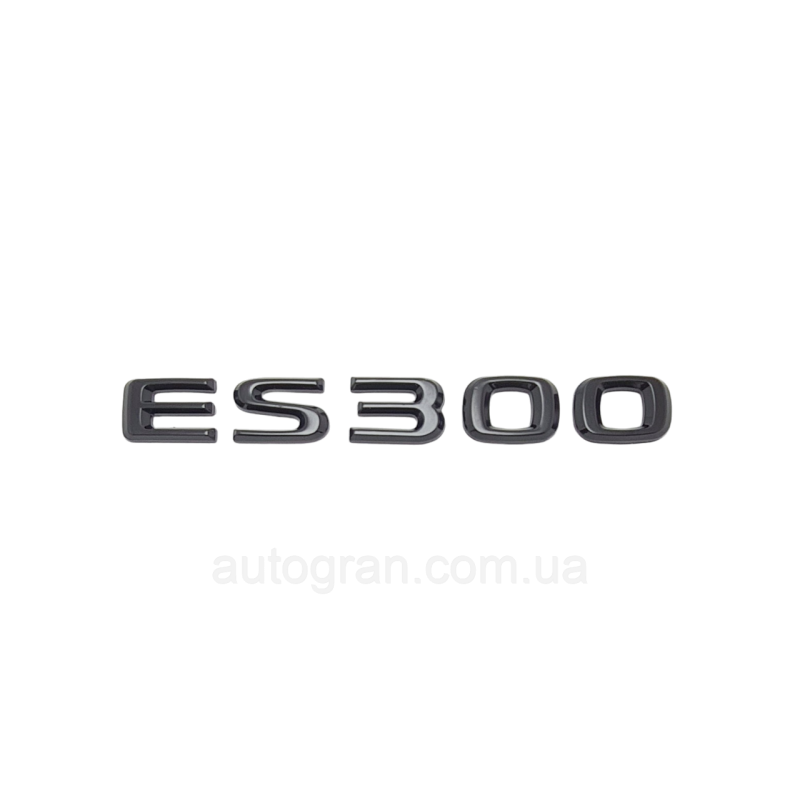 Емблема напис багажника Lexus ES300 чорна Емблема напис багажника Lexus ES300 чорна
