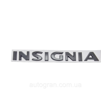 Емблема напис багажника Opel Insignia чорна