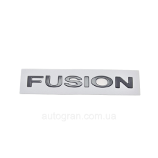 Емблема напис багажника Ford Fusion чорна
