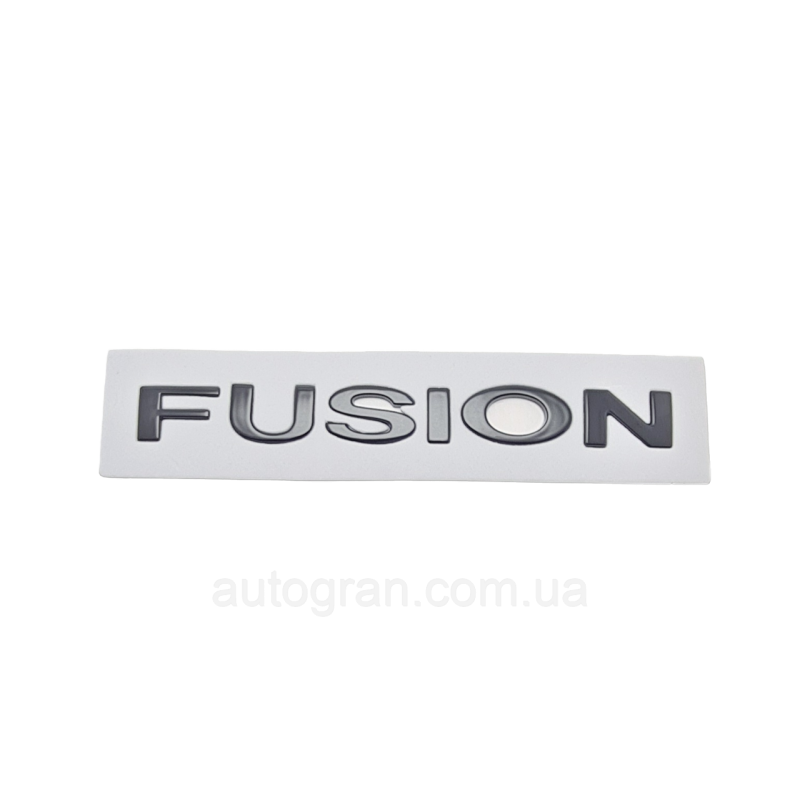 Емблема напис багажника Ford Fusion чорна