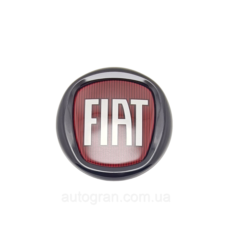 Емблема решітки радіатора Fiat 12см чорна