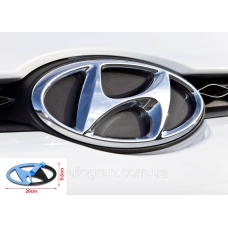 Емблема решітки радіатора Hyundai 20см*9.8см