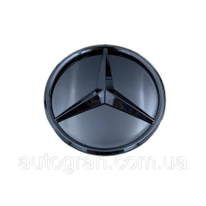 Емблема решітки радіатора Mercedes W213 чорна глянцева