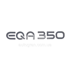 Емблема надпись багажника Mercedes-Benz  EQA350 чорна