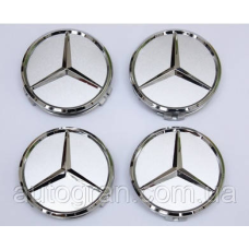 Заглушки ковпачки литих дисків Mercedes 60 мм