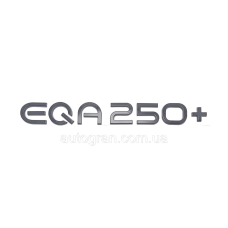 Емблема надпись багажника Mercedes-Benz  EQA250+ чорна