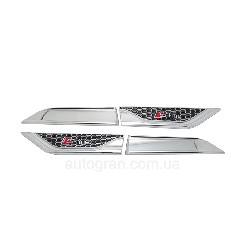 Емблеми на крила Sline для Audi A7