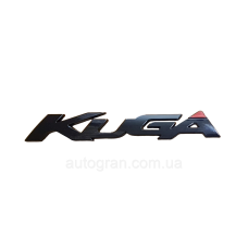 Емблема напис багажника Ford Kuga чорна
