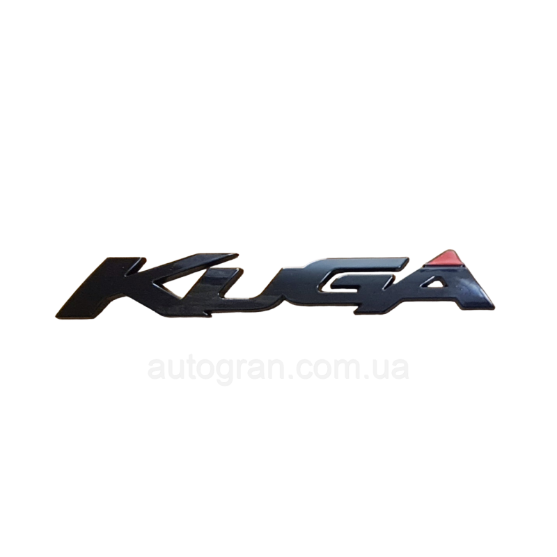 Емблема напис багажника Ford Kuga чорна