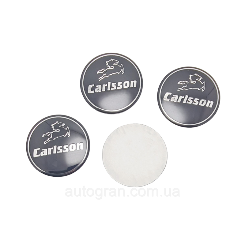 Наклейки на ковпачки литих дисків Mercedes Carlsson 56мм