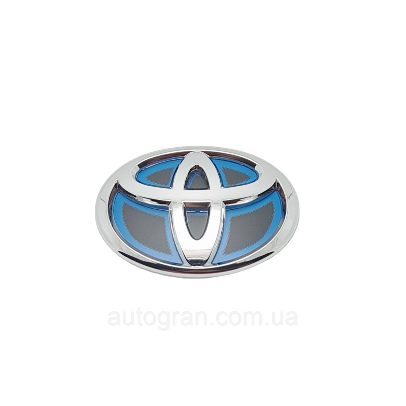 Емблема решітки радіатора і кришки багажника Toyota 110мм*75мм hybrid