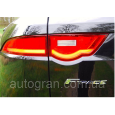 Емблема напис багажника Jaguar F-pace
