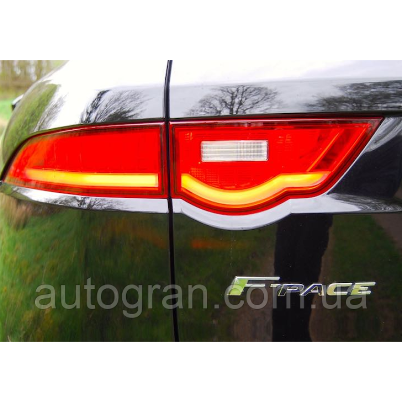 Емблема напис багажника Jaguar F-pace