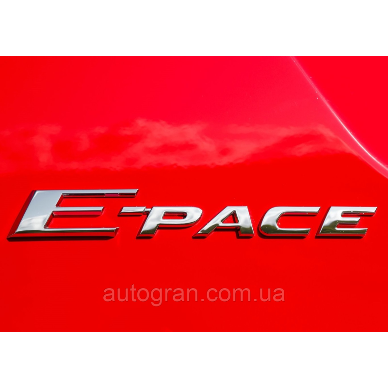 Емблема напис багажника Jaguar E-pace