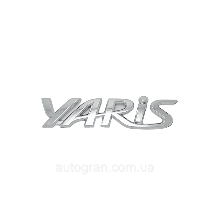 Емблема напис багажника Toyota Yaris