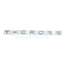 Емблема напис багажника VW Volkswagen T-cross Tcross  новий тип