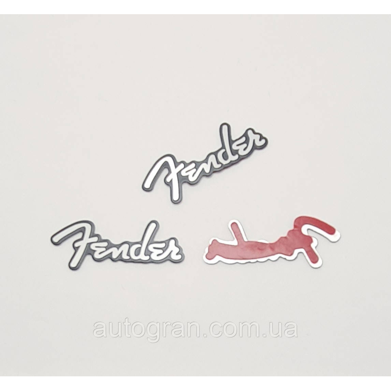 Емблема для декору акустики і салону Fender