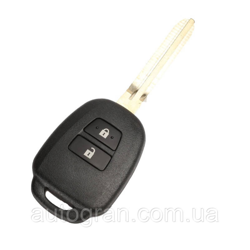Корпус ключа Toyota Camry Prado Highlander 2 кнопки
