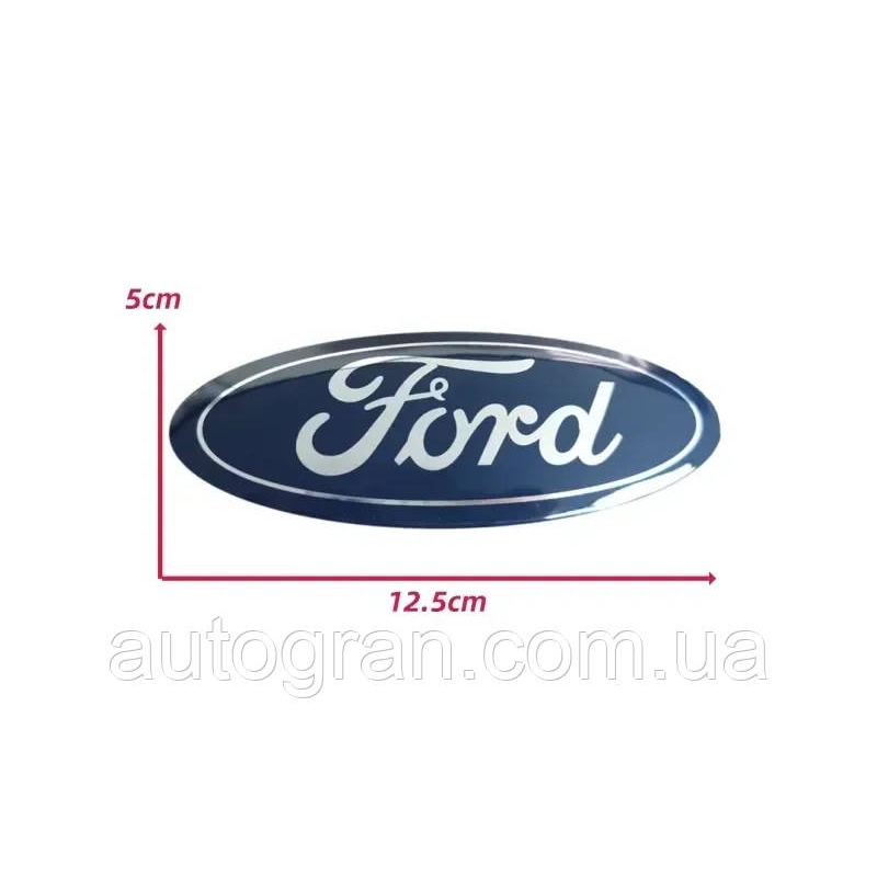 Емблема решітки радіатора Ford Mondeo 125ммx50мм