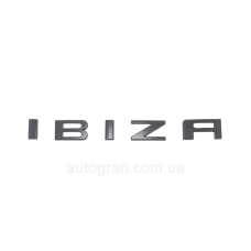 Емблема кузова Seat Ibiza чорна