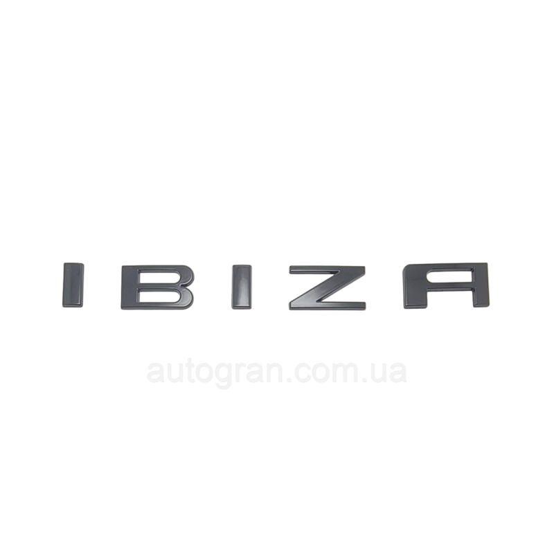 Емблема кузова Seat Ibiza чорна