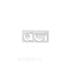 Емблема напис багажника Renault Nissan DCI