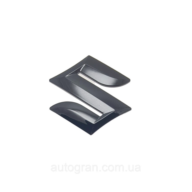 Емблема решітки радіатора і кришки багажника Suzuki 12см*12см чорна