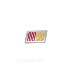 Емблема кузова Mitsubishi Ralliart ромб