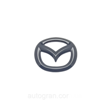 Накладка емблеми керма Mazda 57ммx45мм чорна