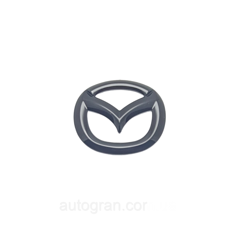 Накладка емблеми керма Mazda 57ммx45мм чорна