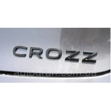 Емблема напис багажника VW Volkswagen ID4 ID6 crozz чорна