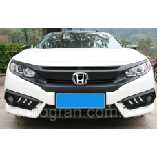 Емблема решітки радіатора Honda Civic Jazz City 113мм*92мм