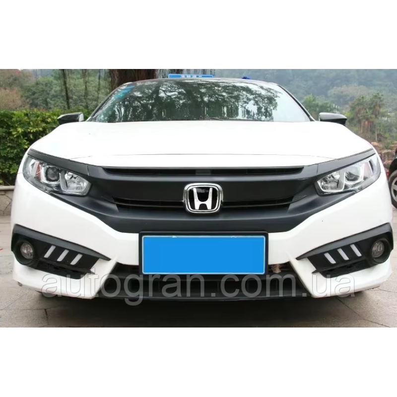 Емблема решітки радіатора Honda Civic Jazz City 113мм*92мм