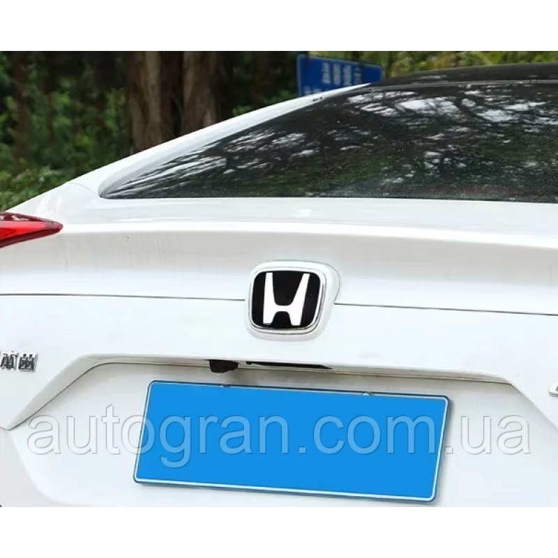 Емблема решітки радіатора та багажника під склом Honda Accord Civic 86мм*70мм