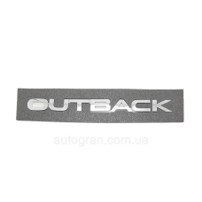 Емблема напис багажника Subaru Outback