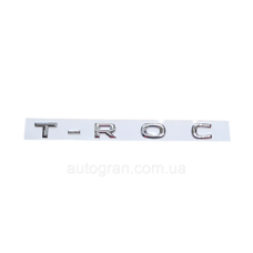 Емблема напис багажника VW Volkswagen T-roc Troc