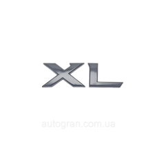 Емблема напис багажника Mitsubishi Outlander XL чорна